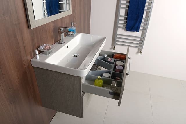 THEIA Szafka umywalkowa dąb srebrny 101,4x43,2x43,5cm