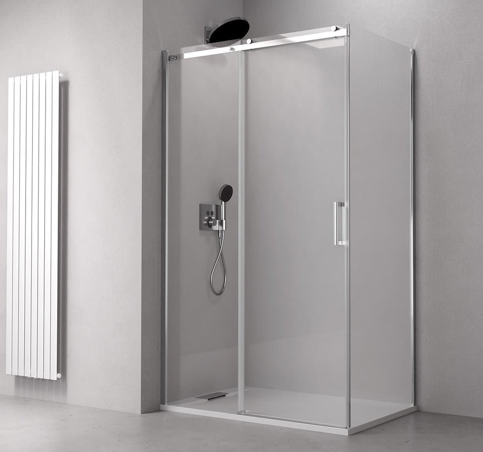 THRON LINE ROUND kabina prysznicowa 140x80 cm bezprofilowa
