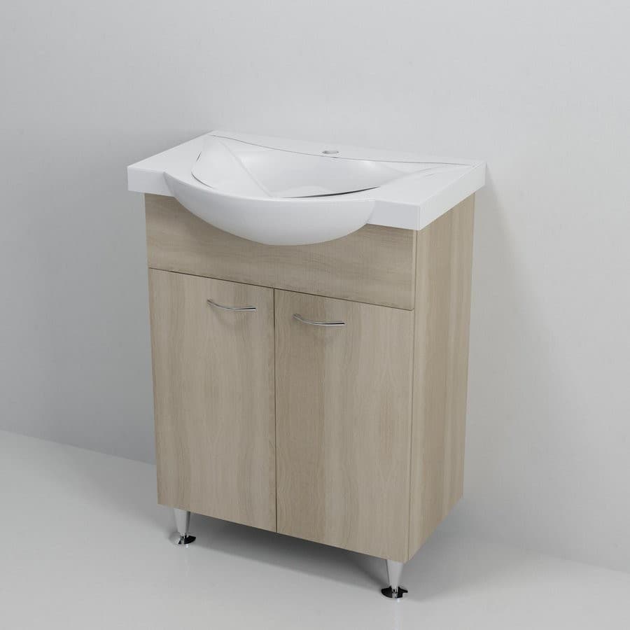 KERAMIA FRESH szafka umywalkowa 60 cm, dub platin