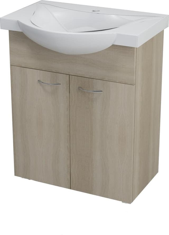 KERAMIA FRESH szafka umywalkowa 60 cm, dub platin
