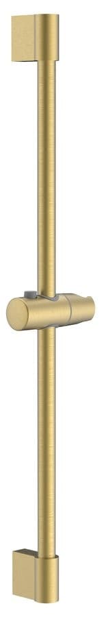 Drążek prysznicowy przesuwny 708mm złoty mat