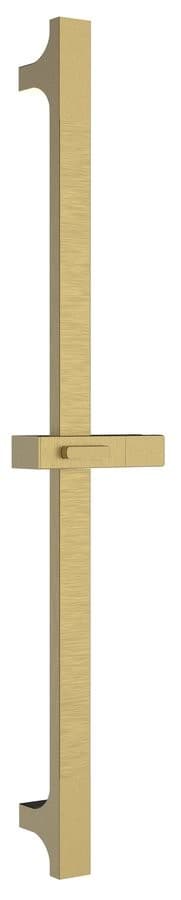 Drążek prysznicowy przesuwny 684mm złoty szczotkowany