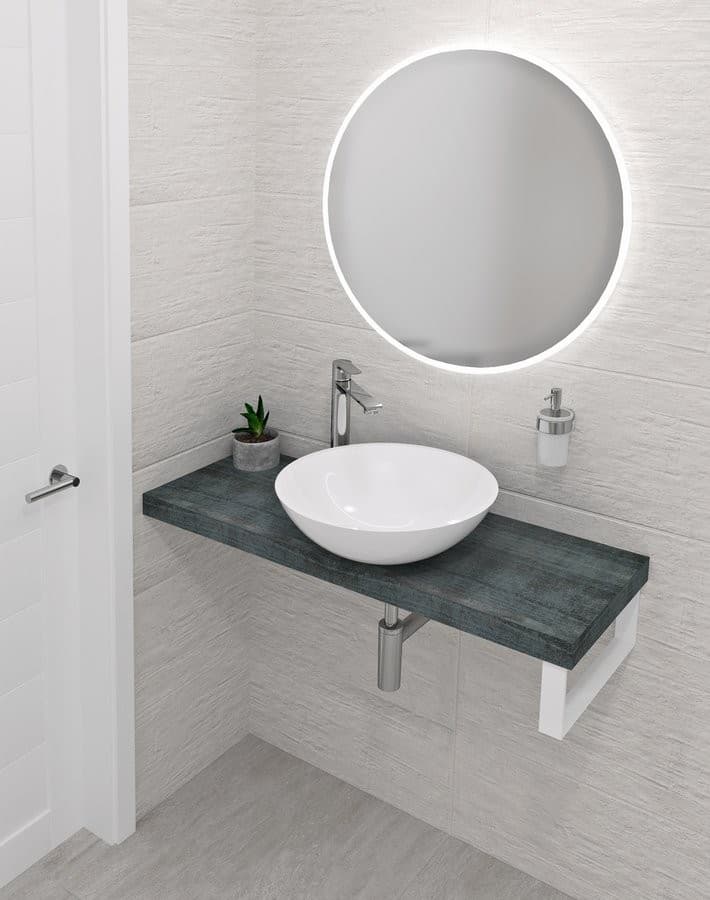 AVICE blat 230x36cm Aquamarine, DTD laminat HPL