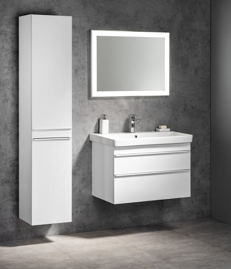 SITIA szafka umywalkowa 101,4x50x44,2 cm z 2 szufladami - biały mat