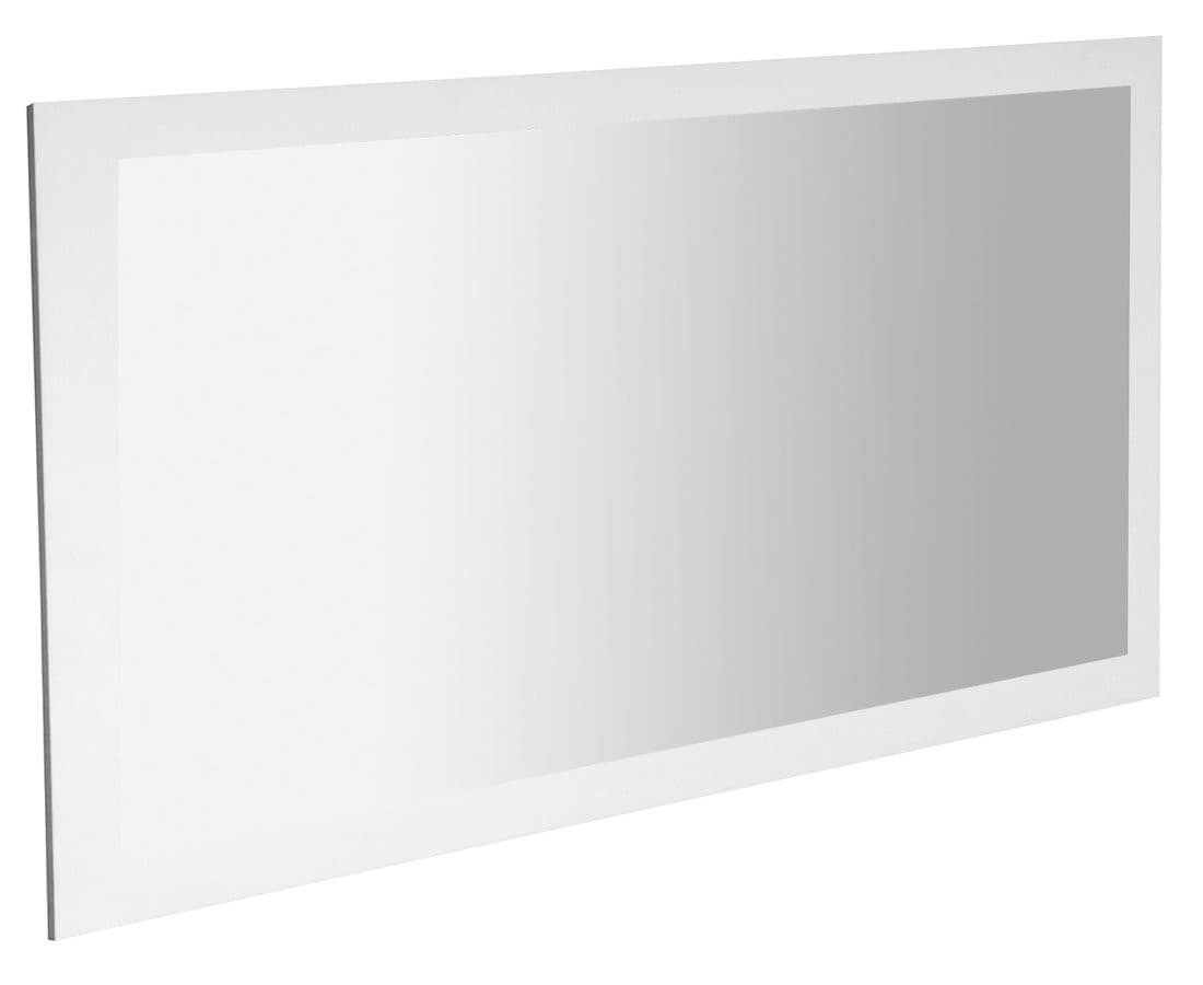 NIROX lustro w ramie 120x70 cm, biały mat