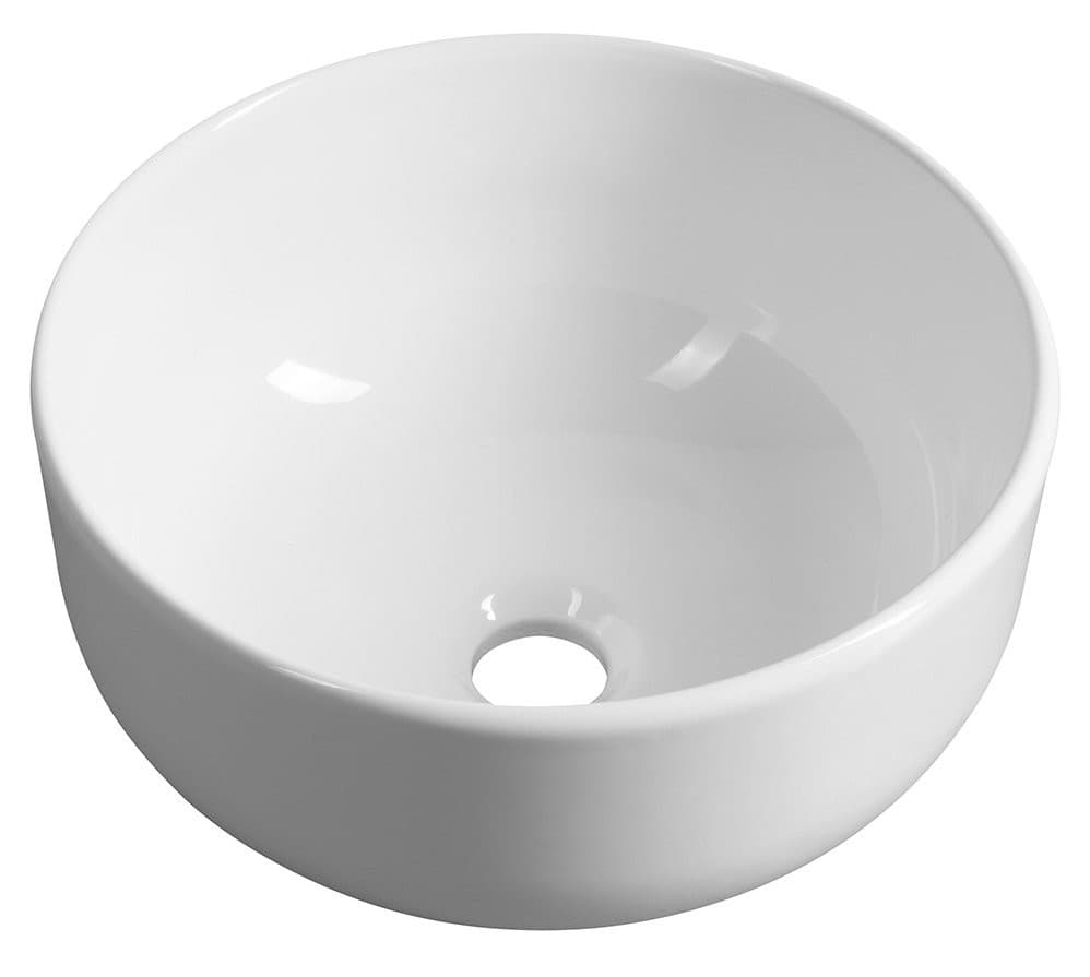 EMMI umywalka ceramiczna nablatowa Ø 33cm