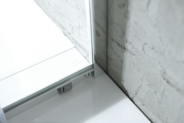 ARLETA półokrągła kabina prysznicowa 800x800mm - szkło czyste