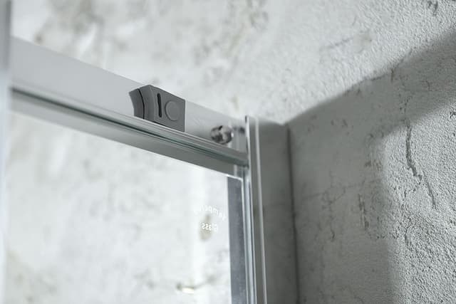 ARLETA półokrągła kabina prysznicowa 800x800mm - szkło czyste