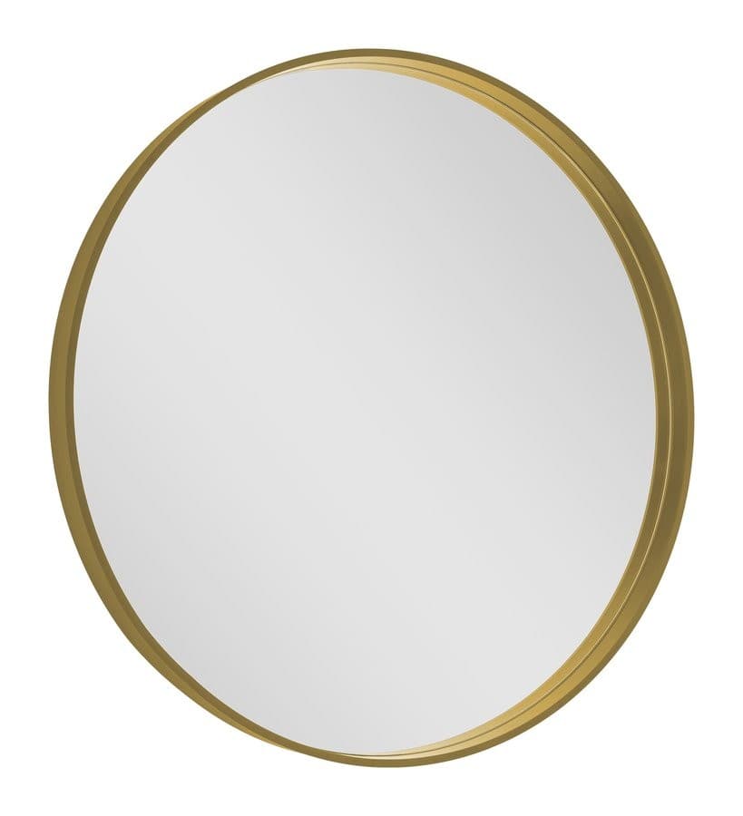 NOTION lustro w ramie Ø 70 cm złoty mat