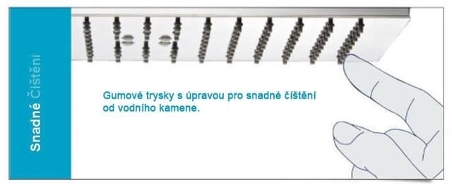 SLIM deszczownia Ø 400 mm, stal nierdzewna polerowana