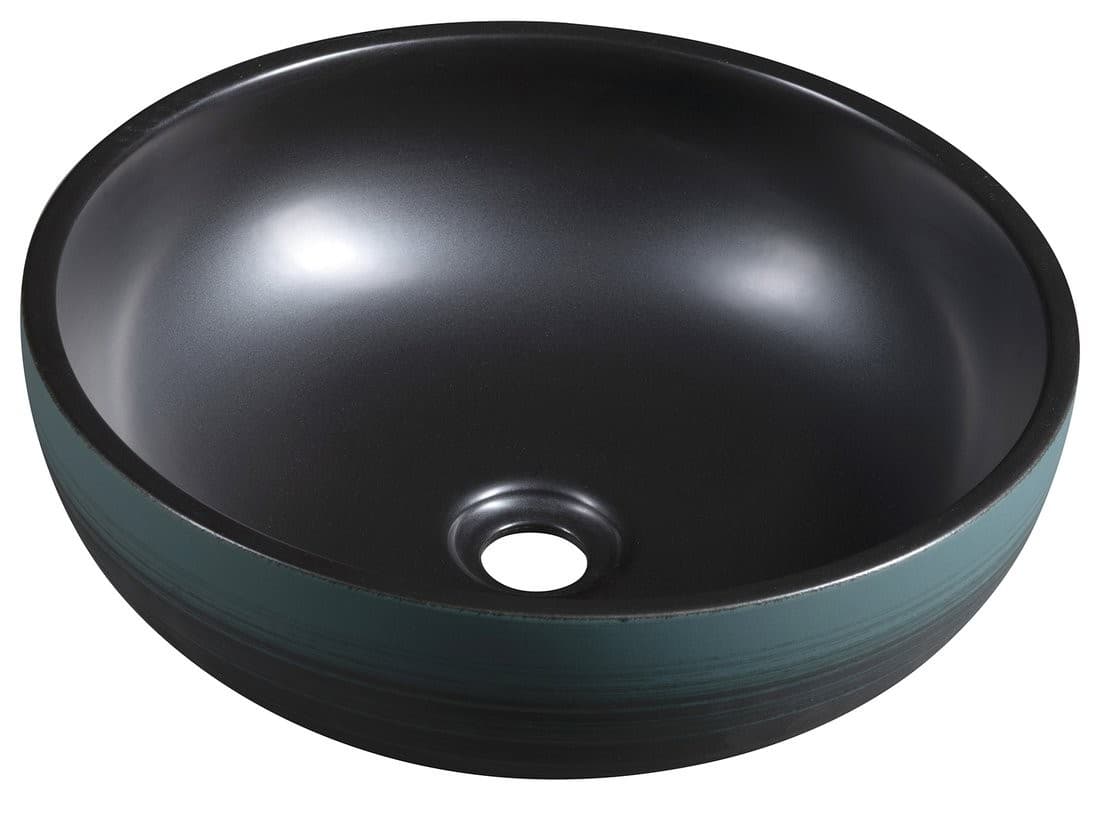 PRIORI umywalka ceramiczna nablatowa Ø 41 cm