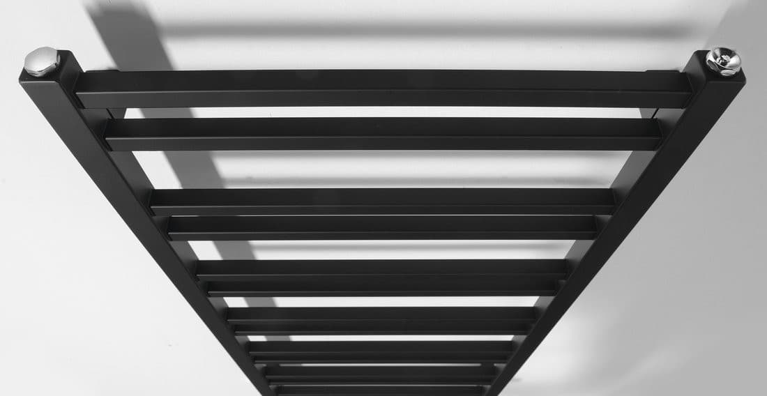 METRO DOS grzejnik łazienkowy 500x1100 mm, czarny mat