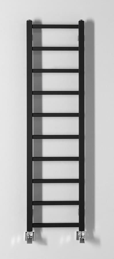 METRO LIGHT grzejnik łazienkowy 300x1140 mm, czarny mat