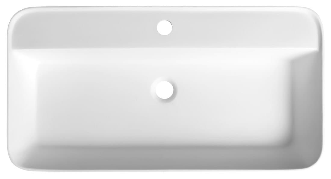 BRAHEA umywalka półwysuwana Rockstone 75x39 cm