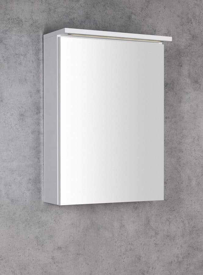 KAWA STRIP szafka z lustrem i oświetleniem LED 50x70