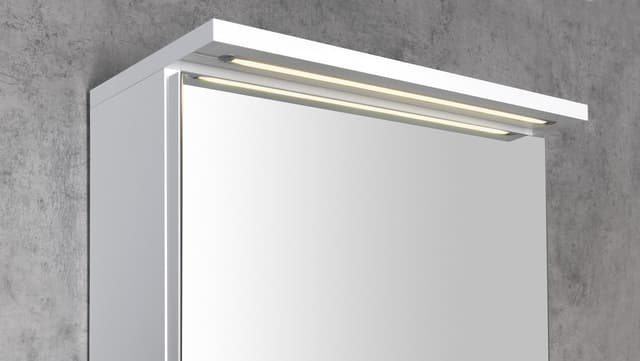 KAWA STRIP szafka z lustrem i oświetleniem LED 50x70