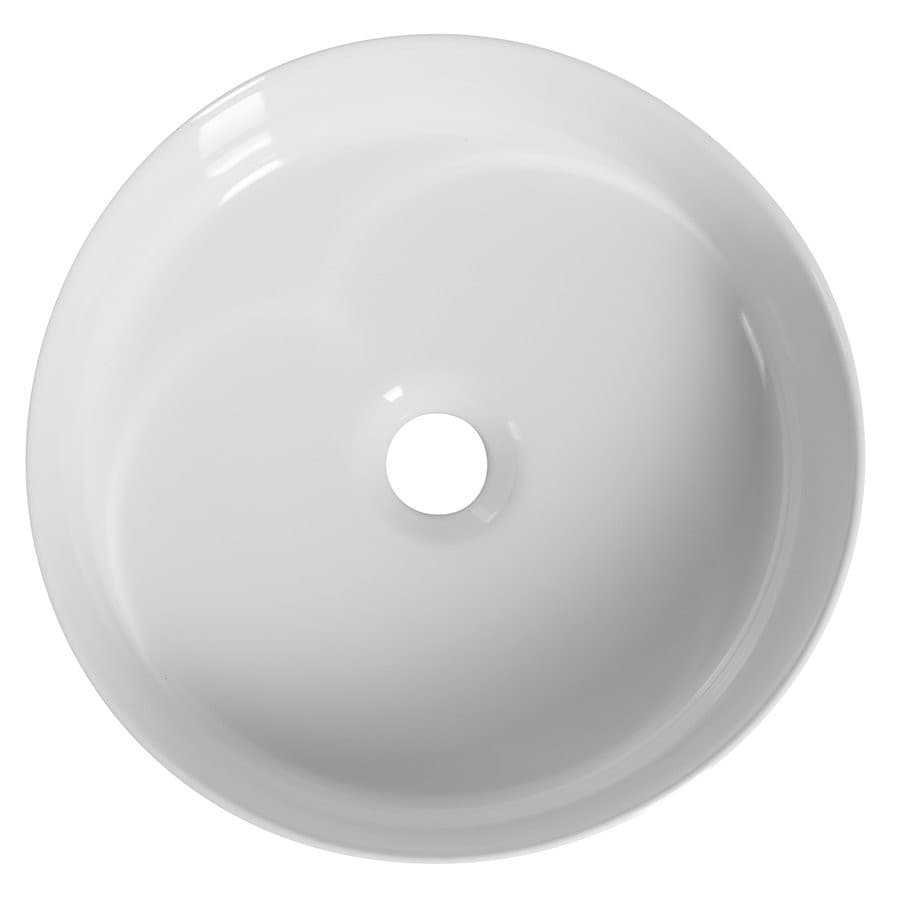 ION umywalka ceramiczna nablatowa Ø 36cm
