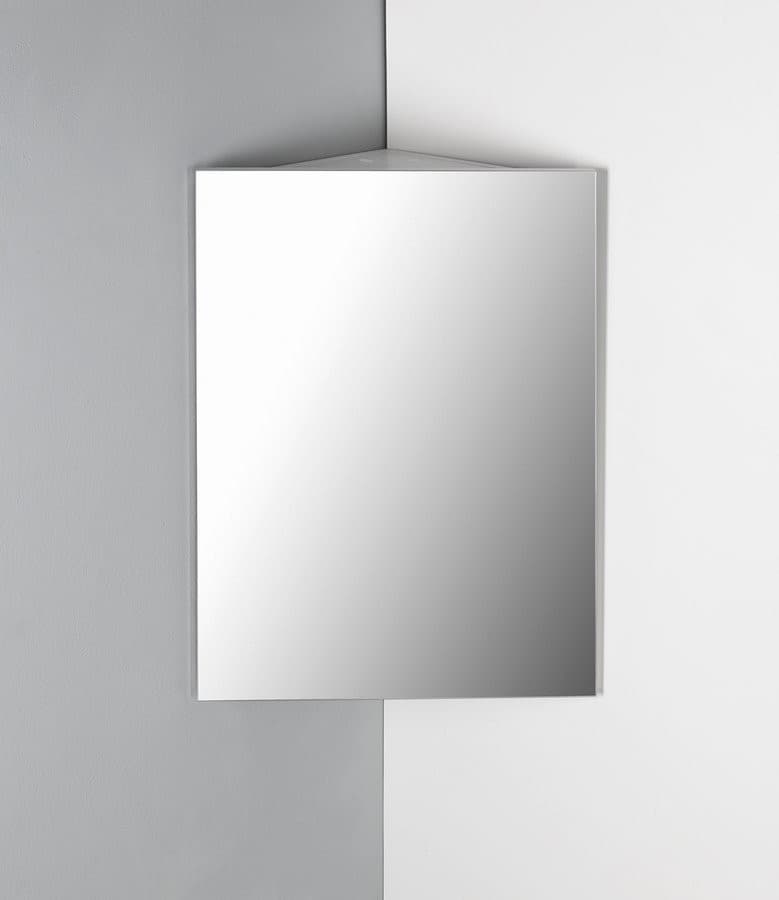 ZOJA KERAMIA FRESH szafka narożna z lustrem 35x78x35cm