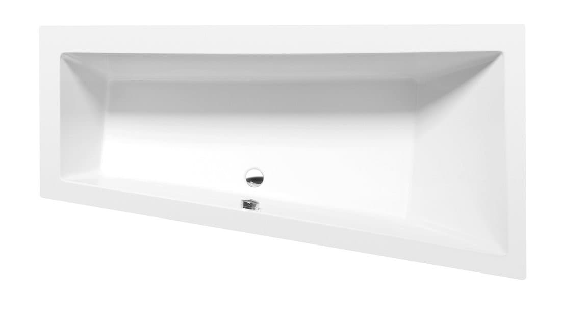 ANDRA R wanna asymetryczna 170x90x45 cm matowa