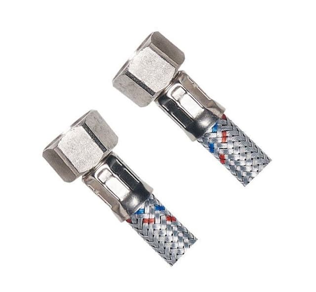 Wąż przyłączeniowy nierdzewny 3/8" FxF 100cm