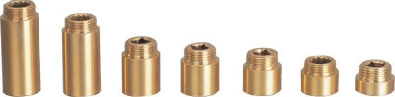 Przedłużka 1/2" mosiężna 10mm