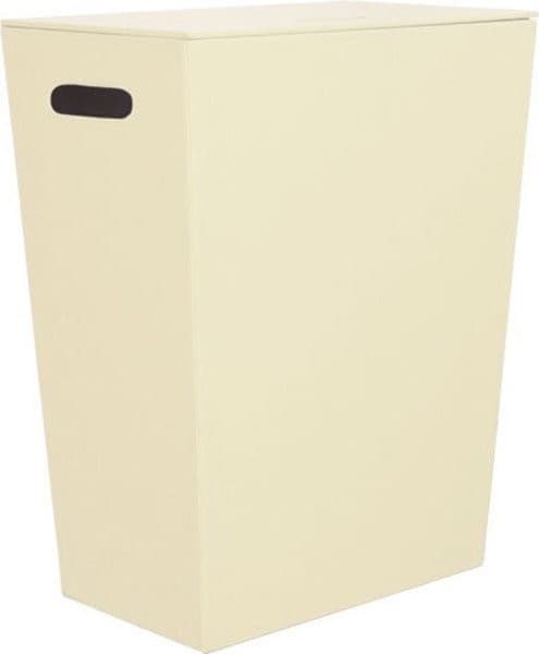 ECO PELLE kosz na pranie kremowy 47x60x30cm