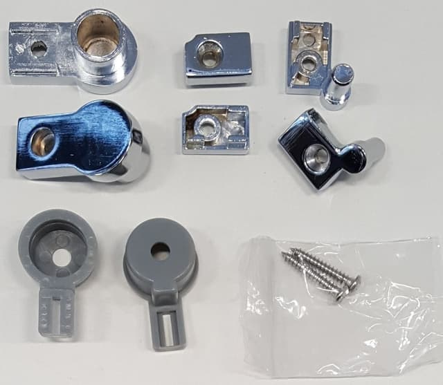 Zawiasy do kabiny prysznicowej AQ6018 L/P (para)