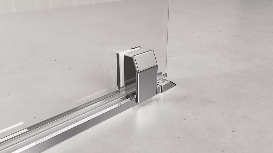 MODULAR SHOWER ścianka prysznicowa z wysuwanym panelem 1200 mm
