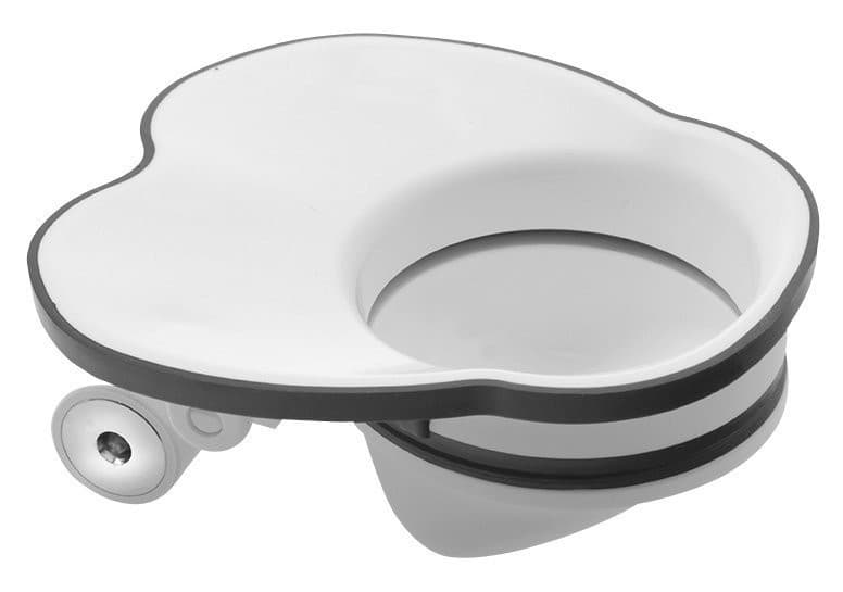 Klapa grawitacyjna do syfonu wannowego 90 mm ekstra niski