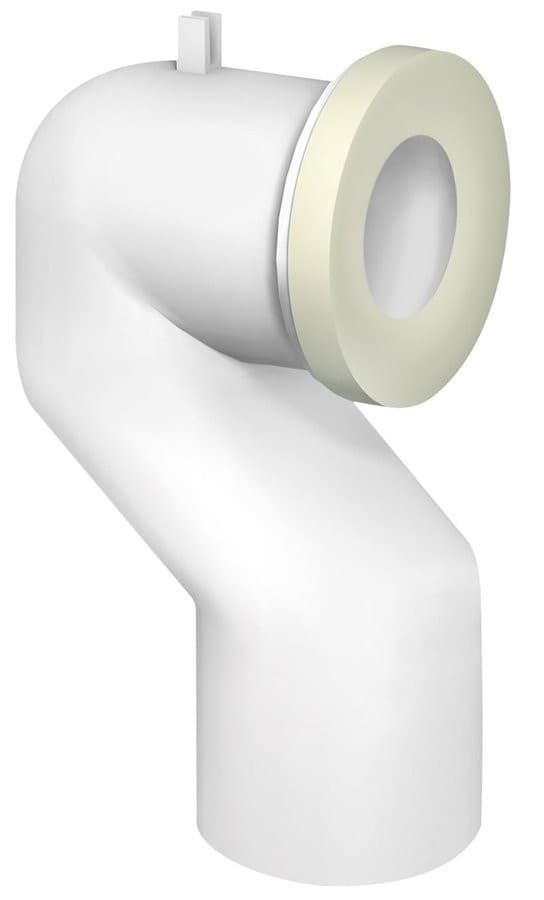Kolano WC 90°, Offset 110 mm, ABS biały