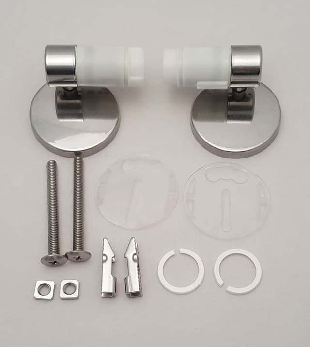 Zawiasy i uchwyty do deski sedesowej 12207