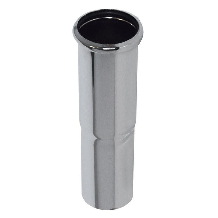 Rura przedłużająca syfon z kołnierzem 32/130mm chrom