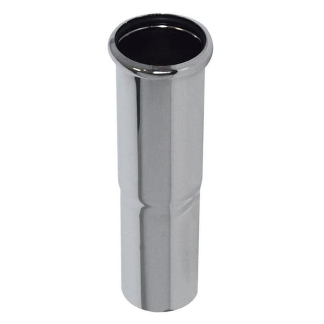 Rura przedłużająca syfon z kołnierzem 32/130mm chrom