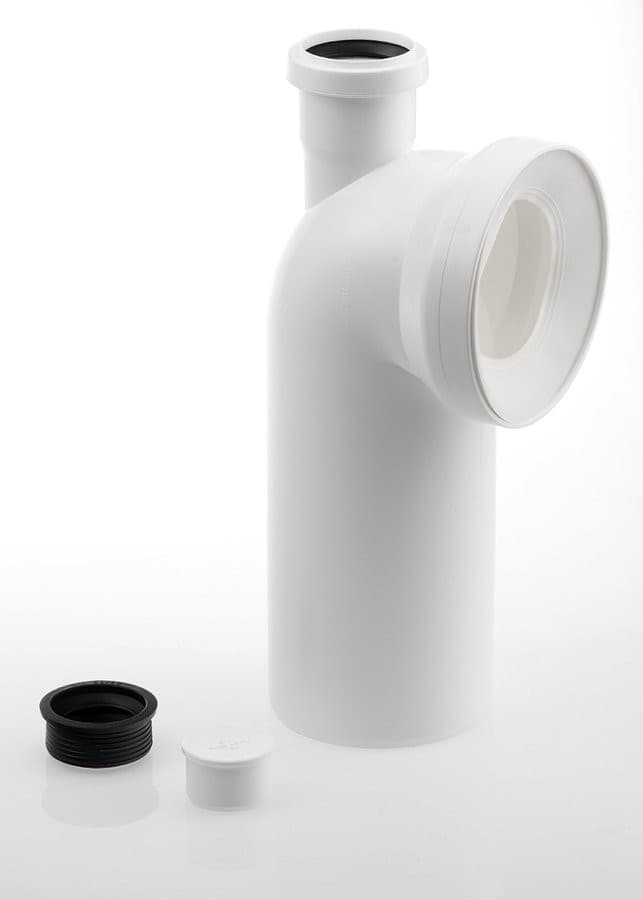 Kolano WC 90° z odpowietrzeniem 110mm
