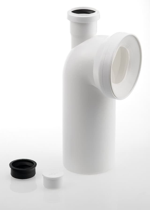 Kolano WC 90° z odpowietrzeniem 110mm