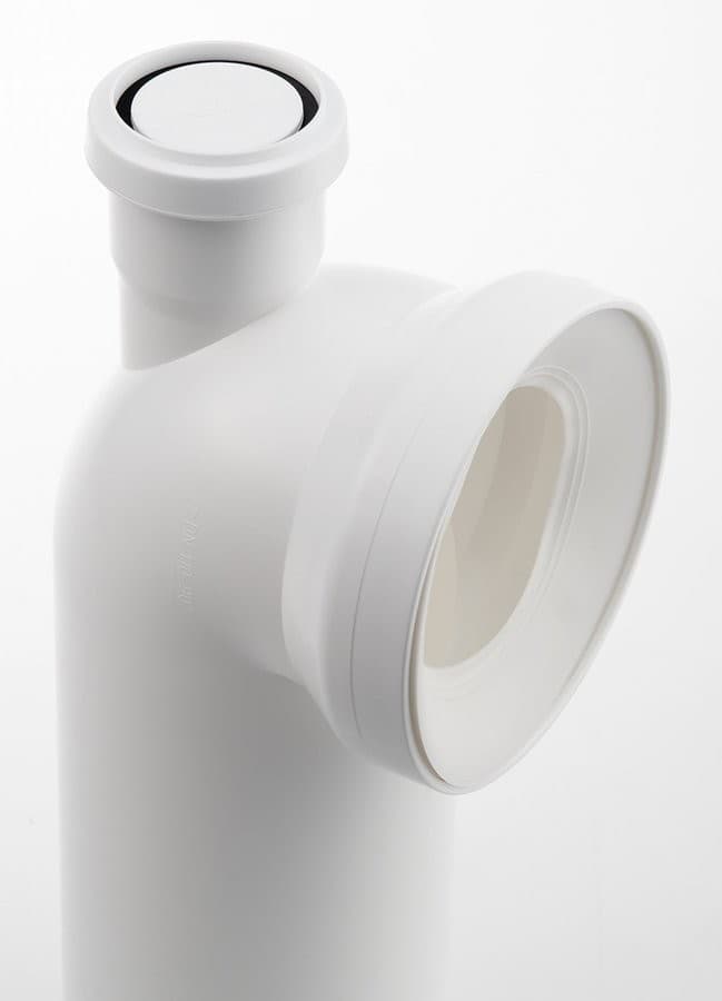 Kolano WC 90° z odpowietrzeniem 110mm