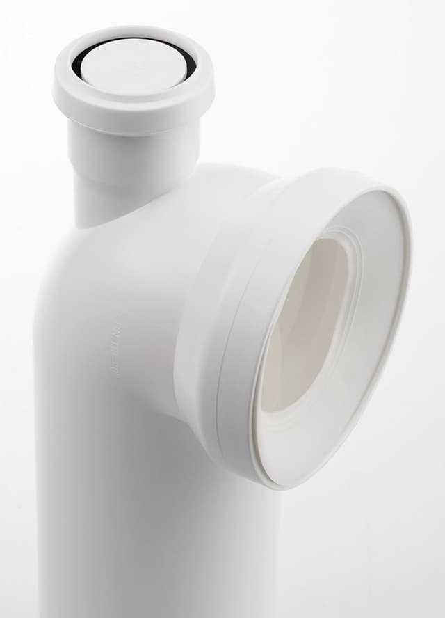 Kolano WC 90° z odpowietrzeniem 110mm