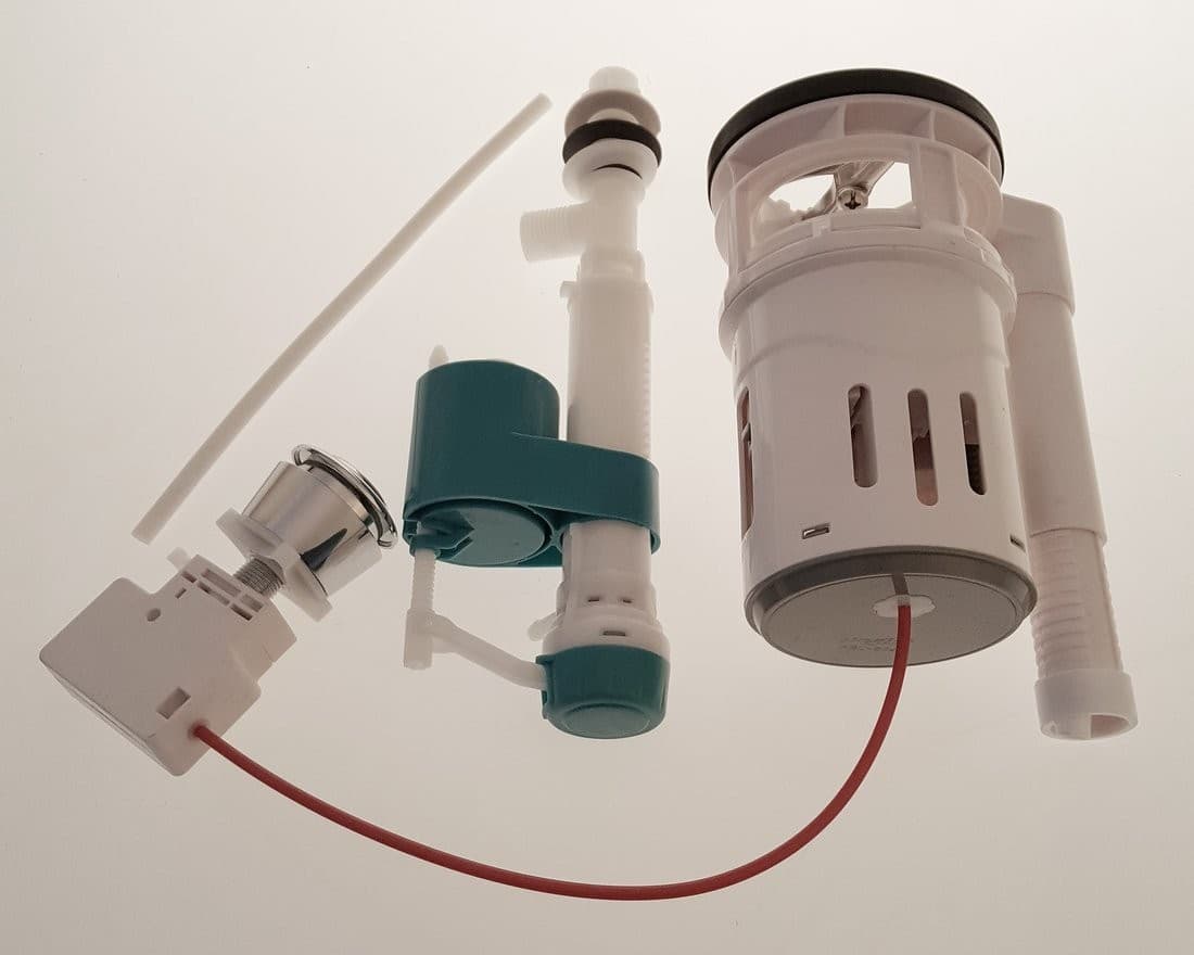 HYGIE RIMLESS mechanizm napełniania i spłukiwania bovdenowy