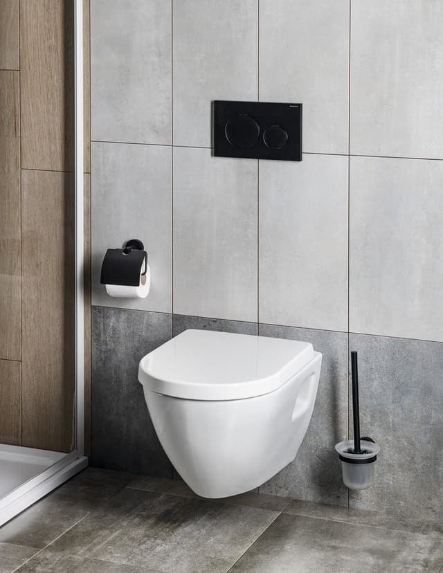 GEBERIT SIGMA20 przycisk spłukujący Easy-to-Clean czarny mat