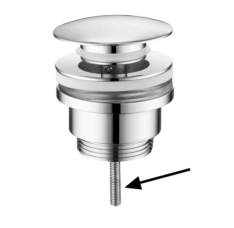 Śruba M6x100mm do przedłużenia odpływu, stal nierdzewna