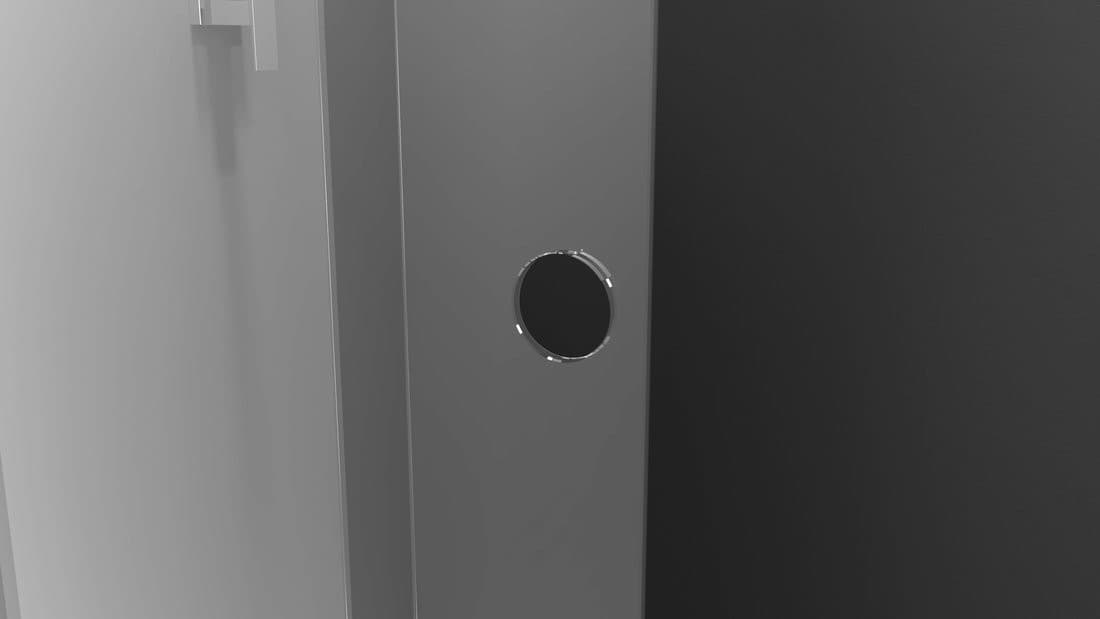 MODULAR SHOWER ścianka prysznicowa z wysuwanym panelem 1000 mm