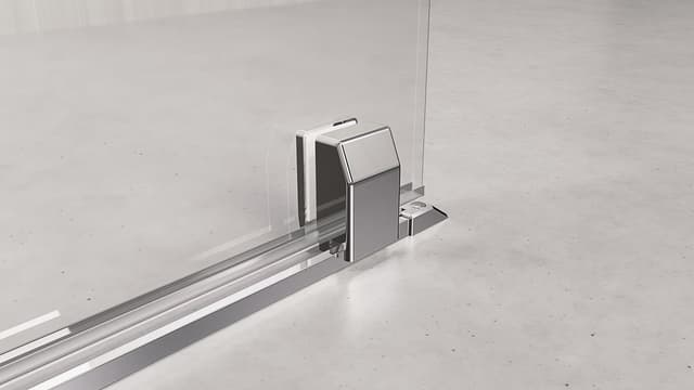 MODULAR SHOWER ścianka prysznicowa z wysuwanym panelem 1000 mm