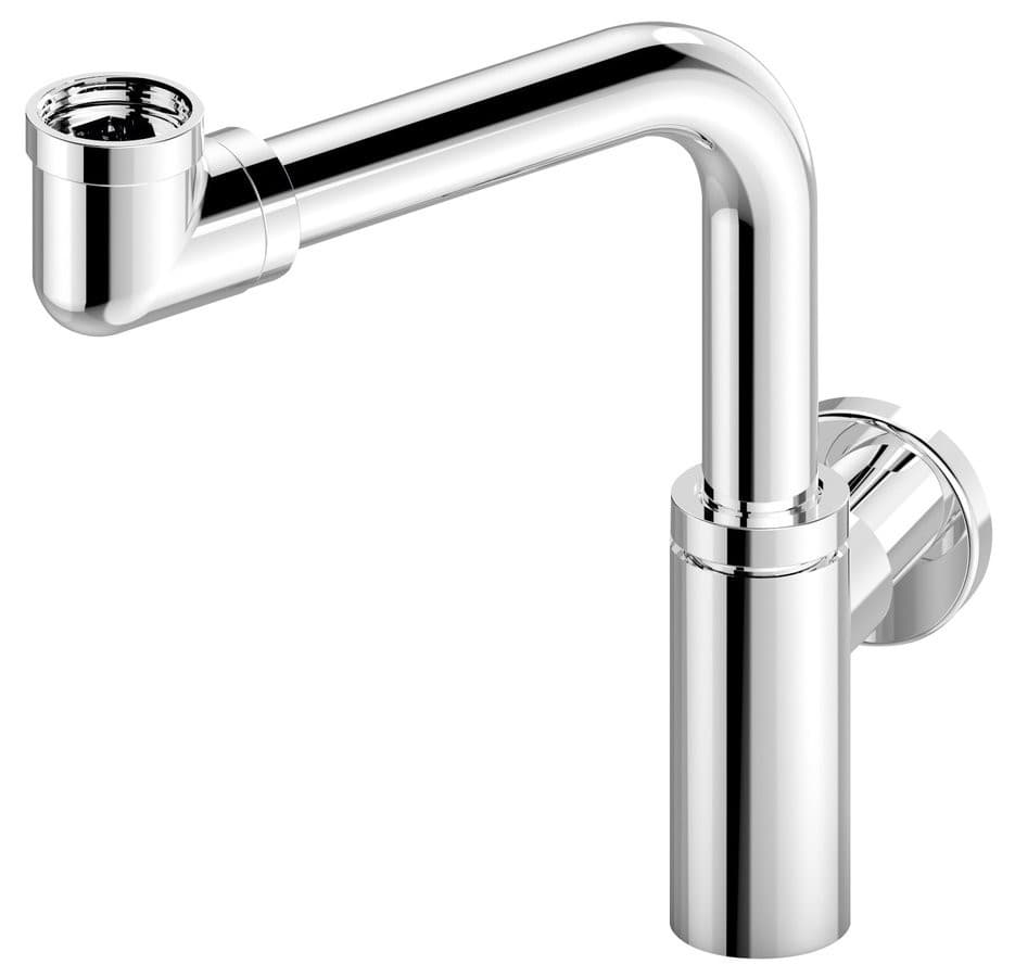 Syfon umywalkowy oszczędzający miejsce 5/4"-32mm, chrom