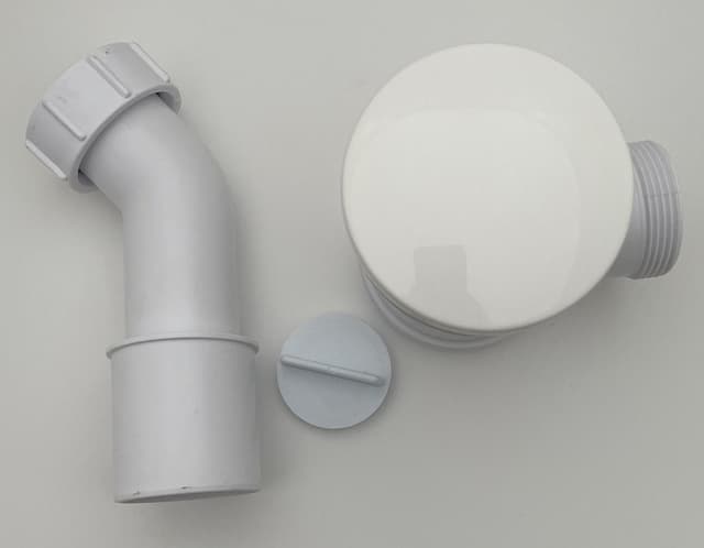 Syfon 50 mm DN50 z korkiem kompozytowym