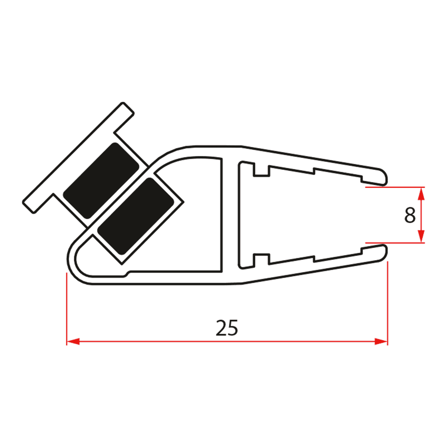 DRAGON uszczelka magnetyczna 13023