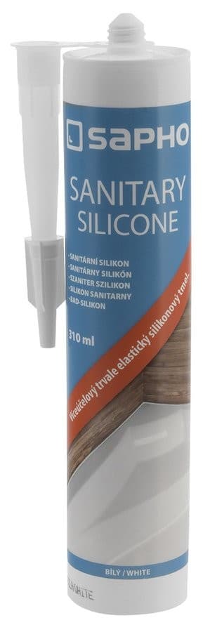 Silikon sanitarny 310ml, biały