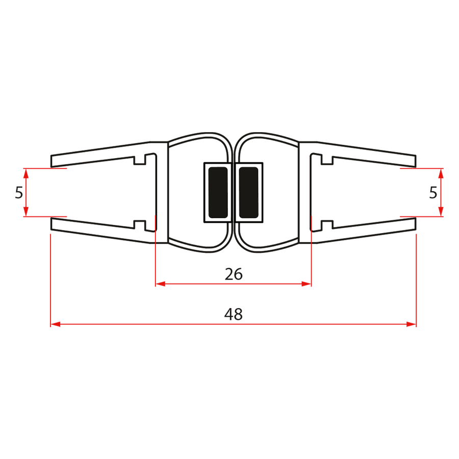 Zestaw uszczelek magnetycznych YB93