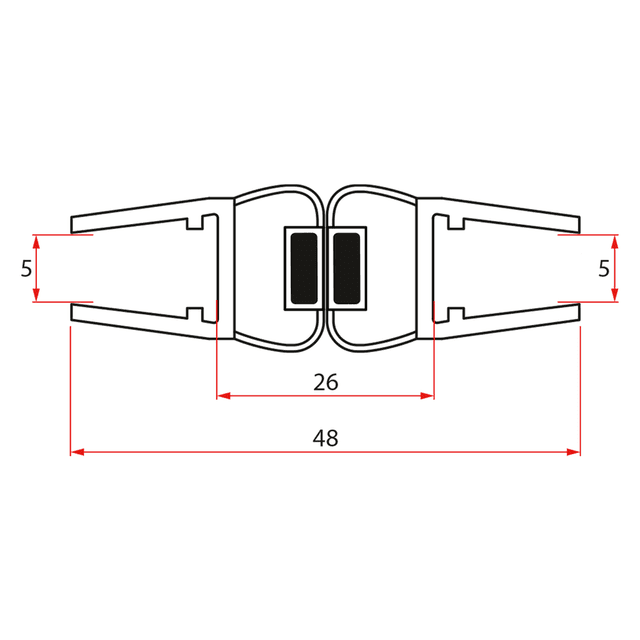 Zestaw uszczelek magnetycznych YB93