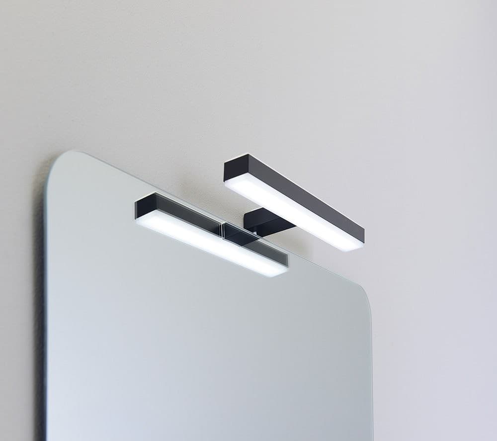 VERONICA 2 LED oświetlenie ścienne, 8 W, czarne