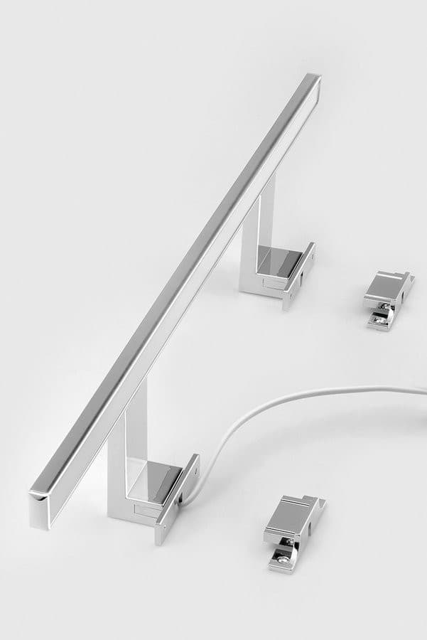 SERAPA oświetlenie LED 9W, aluminiowe, chromowane